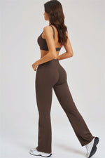 The Sizzle Sports Bra Flared Leggings | 2-Piece Set