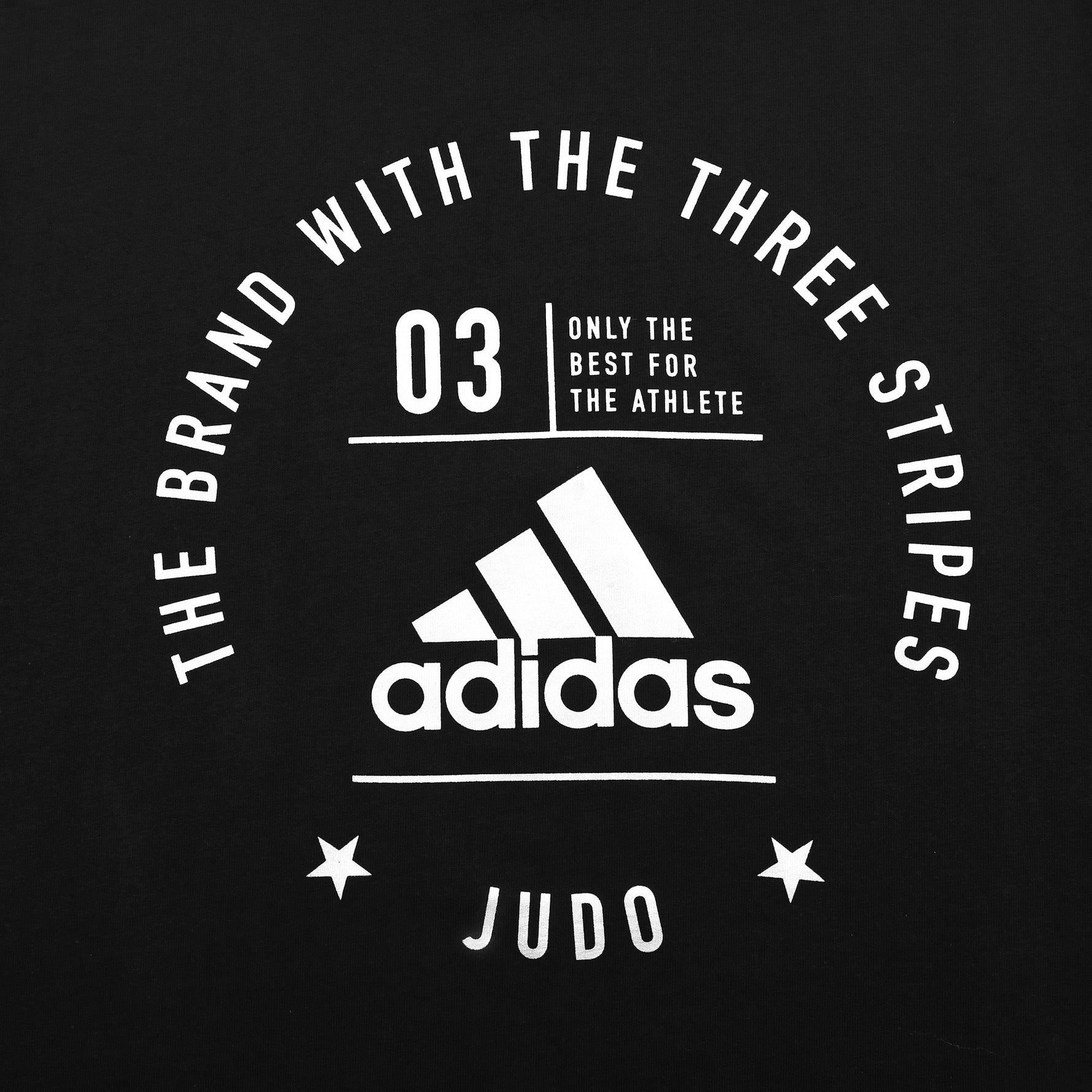 Adidas Judo T-Shirt | Black & White