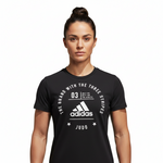 Adidas Judo T-Shirt | Black & White