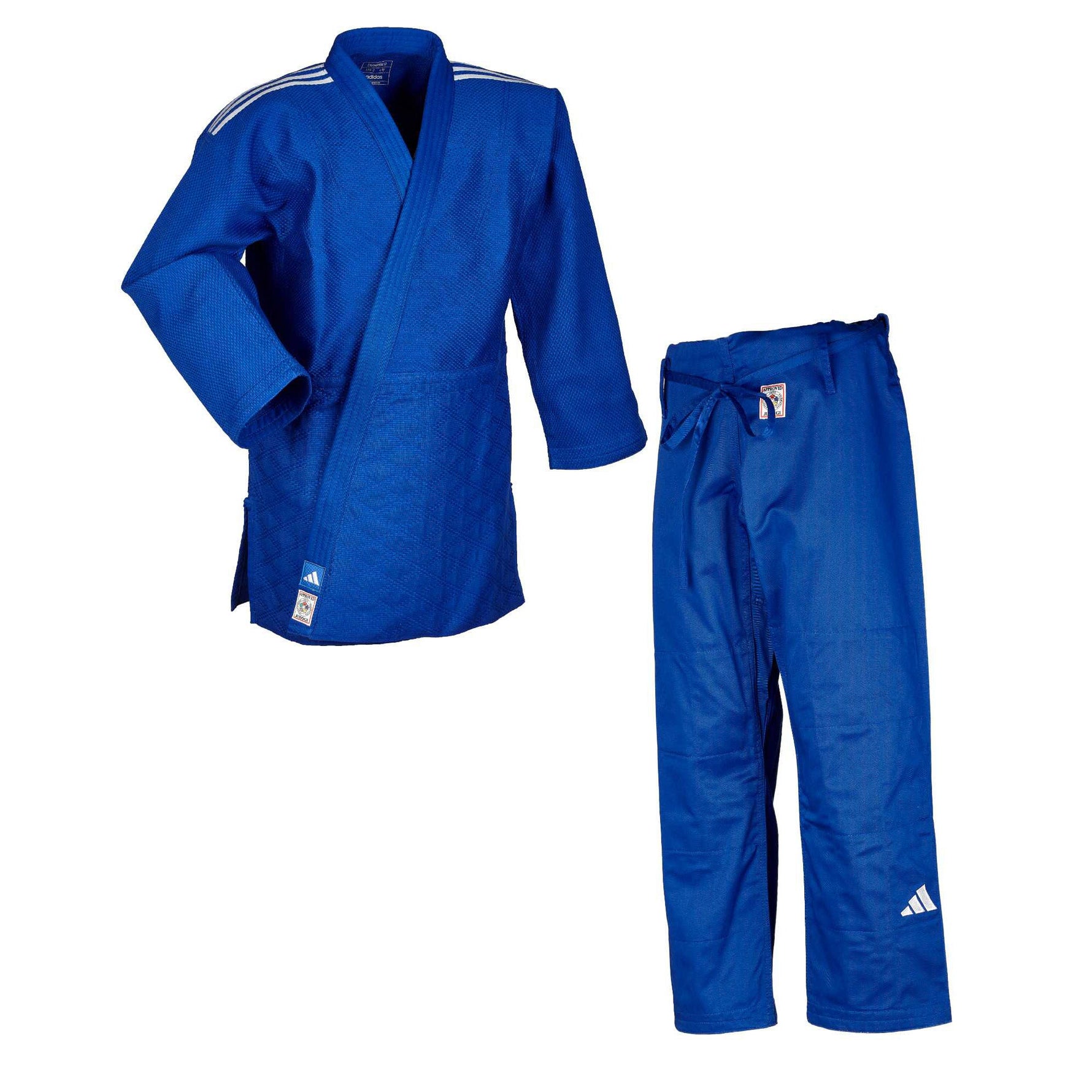 IJF Champion 3 Slim Fit Judogi with Stripes