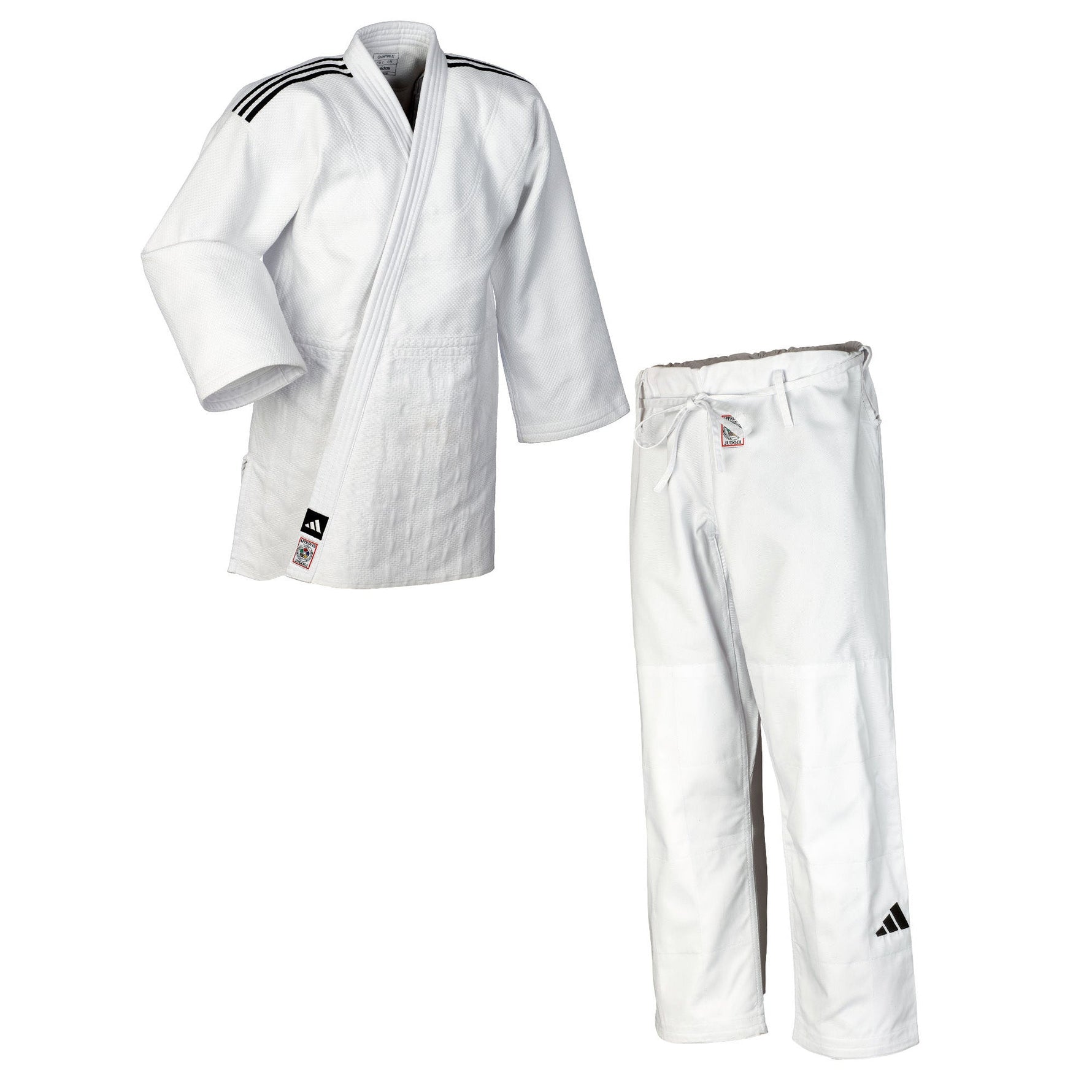 IJF Champion 3 Slim Fit Judogi with Stripes