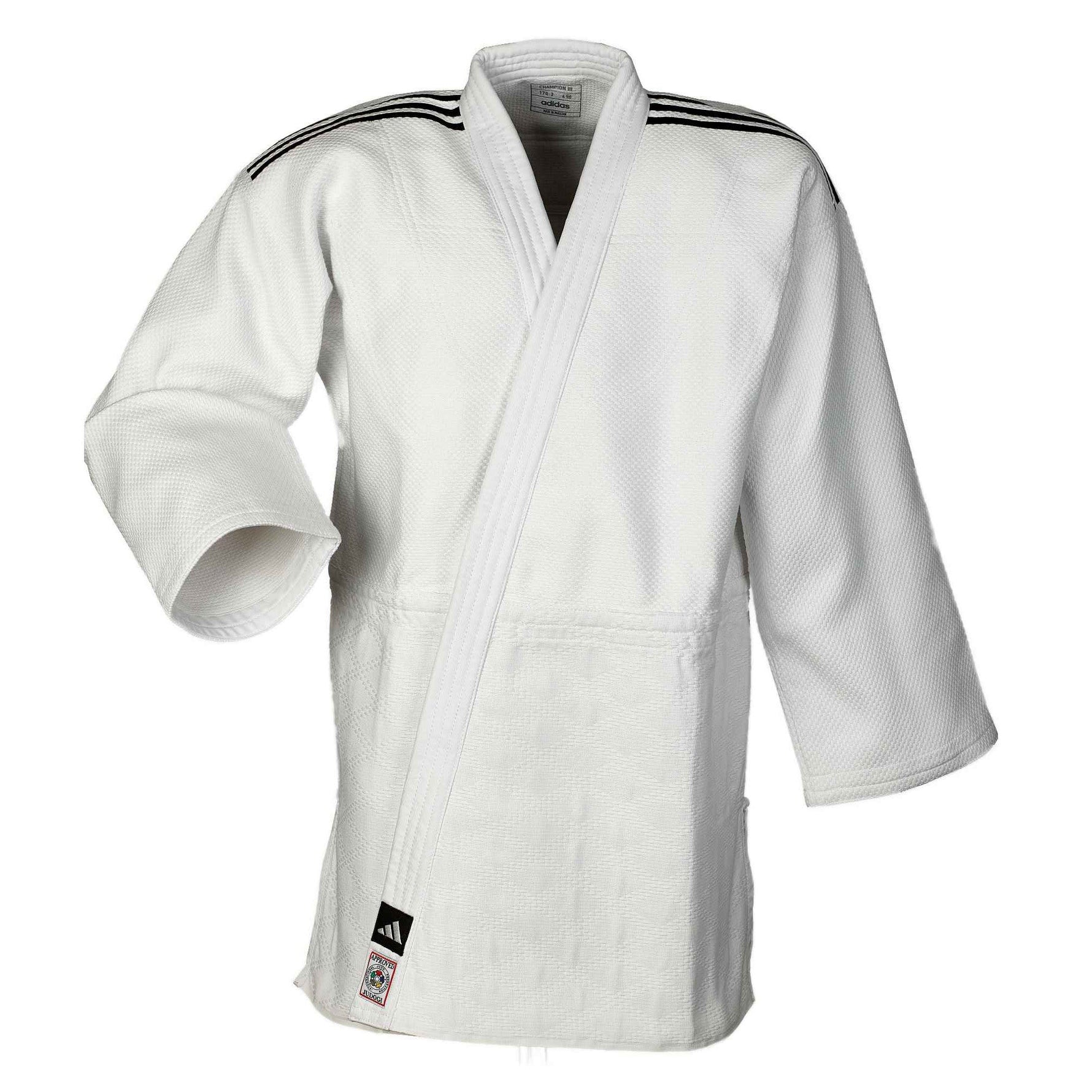 IJF Champion 3 Judogi Regular Cut with Stripes