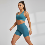 Basic Active High-Waisted Training Shorts