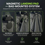 Stubby Magnetic Golf Towel + Landing Pad System