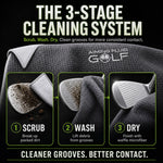 Magna-Anchor™ Magnetic Golf Towel | Stubby (16×24)