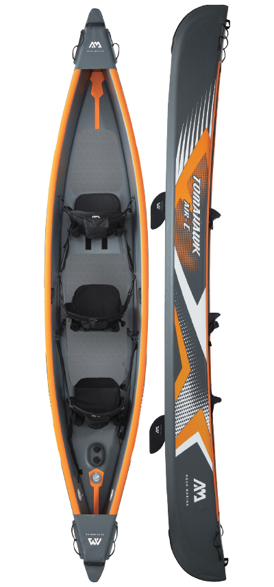 Aqua Marina TOMAHAWK AIR-C 15'8" Inflatable High Pressure Speed Kayak/Canoe
