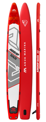 Aqua Marina AIRSHIP RACE 22'0" Inflatable Paddle Board Multi-Person SUP