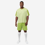 Dual-Texture Boxy Training Jersey with WA Signature | Green/Olive