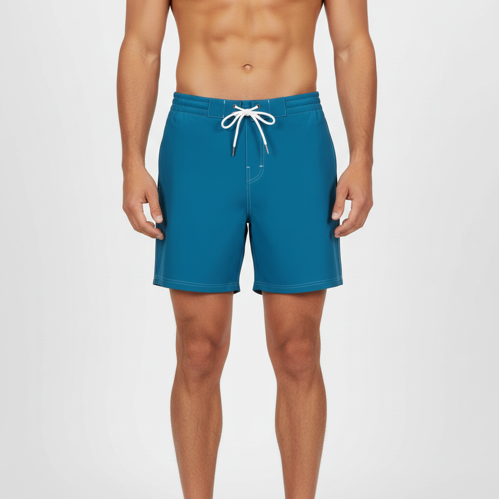 Men's Board Shorts with Pockets | Blue