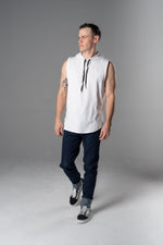 DETERMINED Hooded Sleeveless