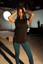 DETERMINED Hooded Sleeveless