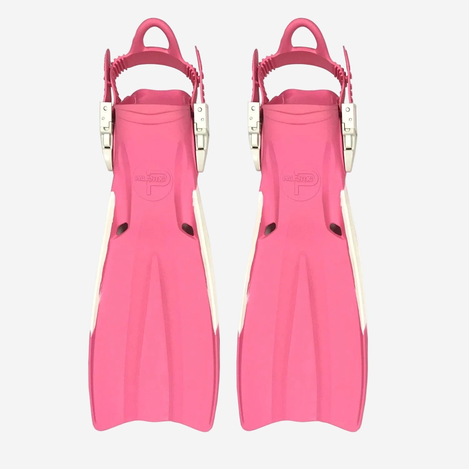 Scuba Choice Palantic Open Heel Rubber Dive Fins with Bag | Pink