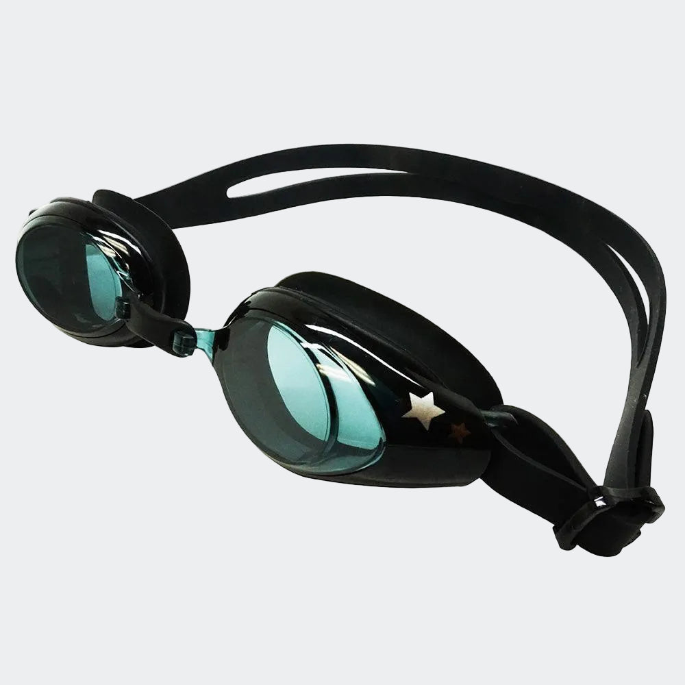 Palantic Black UV Nearsighted Prescription Corrective Youth Swim Goggles