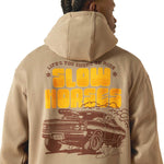 Ariat Mens Sendero "Slow Horses" Graphic Hoodie | Relaxed Fit Brushed Fleece Pullover