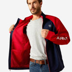 Ariat Men's Team EQ Softshell Jacket | Lightweight Fleece Riding Jacket