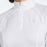 Ariat Womens Sunstopper 2.0 1/4 Zip Long Sleeve Baselayer