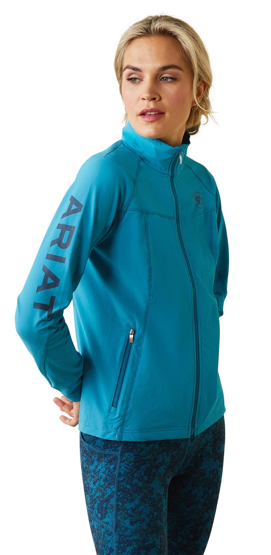 Ariat Women's Agile Softshell Jacket | Mosaic Blue