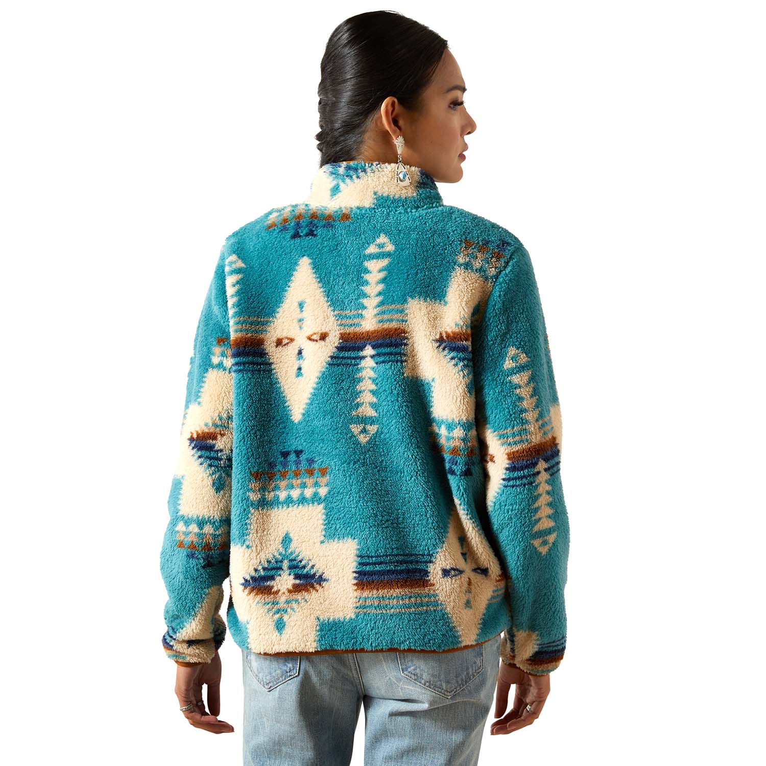 Ariat Women's Berber Snap Front Sweatshirt