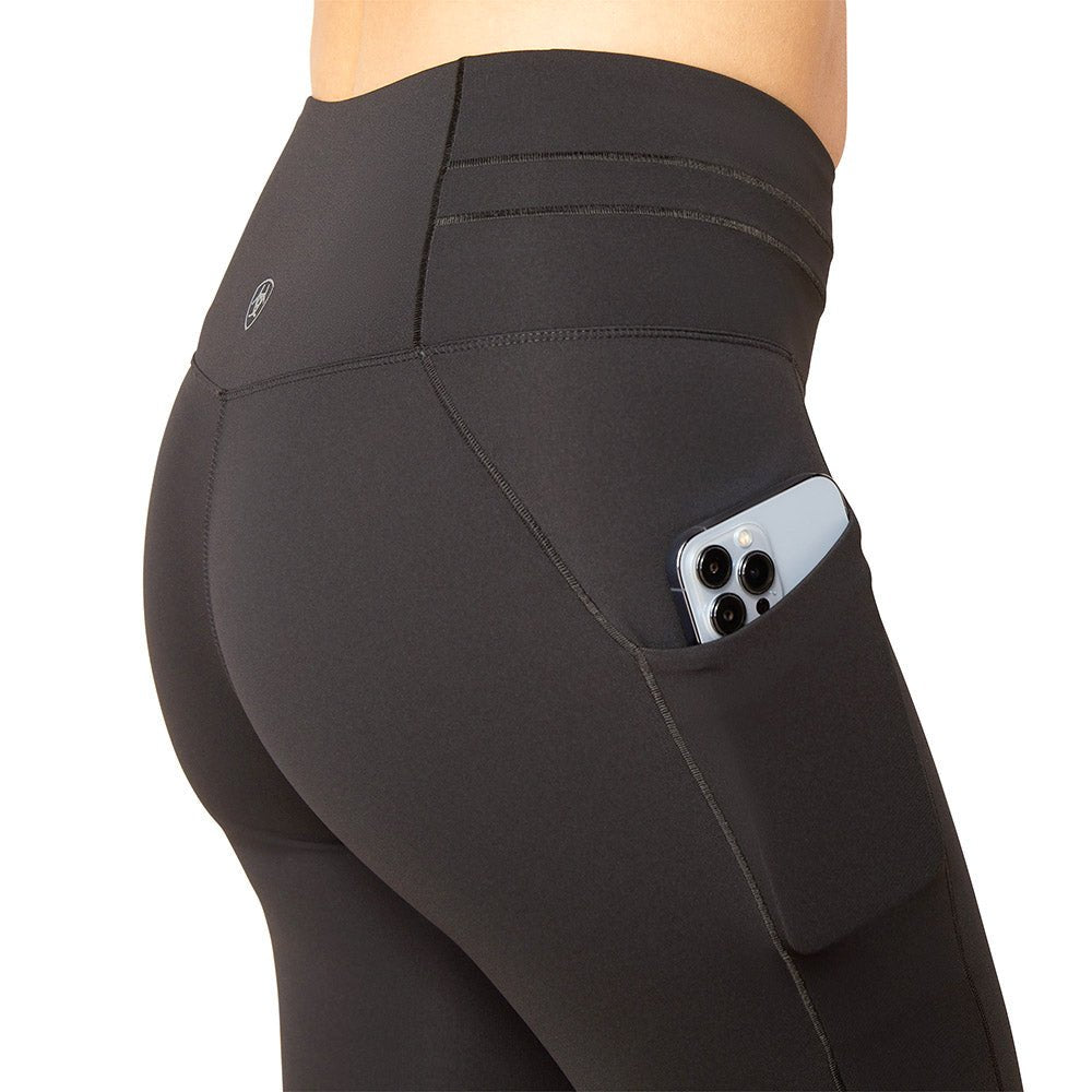 Ariat Womens EOS 2.0 Knee Patch Riding Tights | Performance Equestrian Leggings with Pockets