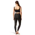 Ariat Womens EOS 2.0 Knee Patch Riding Tights | Performance Equestrian Leggings with Pockets