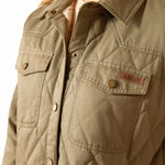 Ariat Womens Grizzly Quilted Barn Jacket | Warm Wind-Resistant Fleece-Lined Workwear Jacket