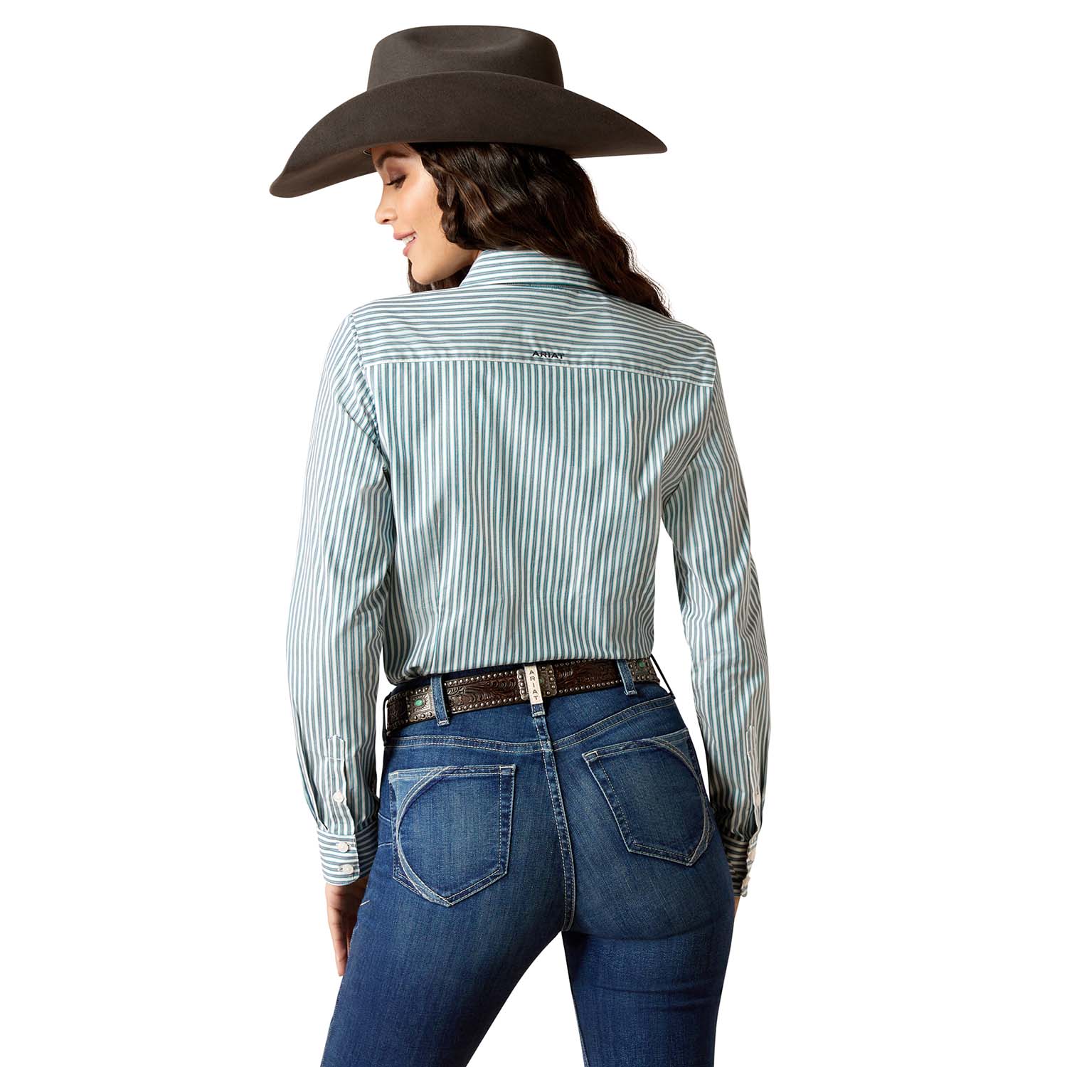 Ariat Women's Kirby Wrinkle-Free Long Sleeve Shirt | Figure-Flattering Equestrian Performance Top