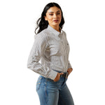 Ariat Women's Kirby Wrinkle-Free Long Sleeve Shirt | Figure-Flattering Equestrian Performance Top