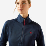 Ariat Women's Team EQ 1/4 Zip Pullover | Lightweight Fleece Riding Pullover
