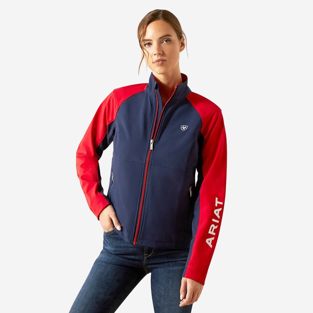 Ariat Women's Team EQ Softshell Riding Jacket | Fleece Lined, Wind & Water Resistant