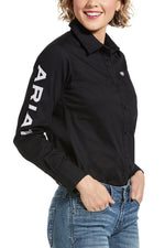 Ariat Women’s Team Kirby Wrinkle-Resistant Stretch Western Performance Shirt