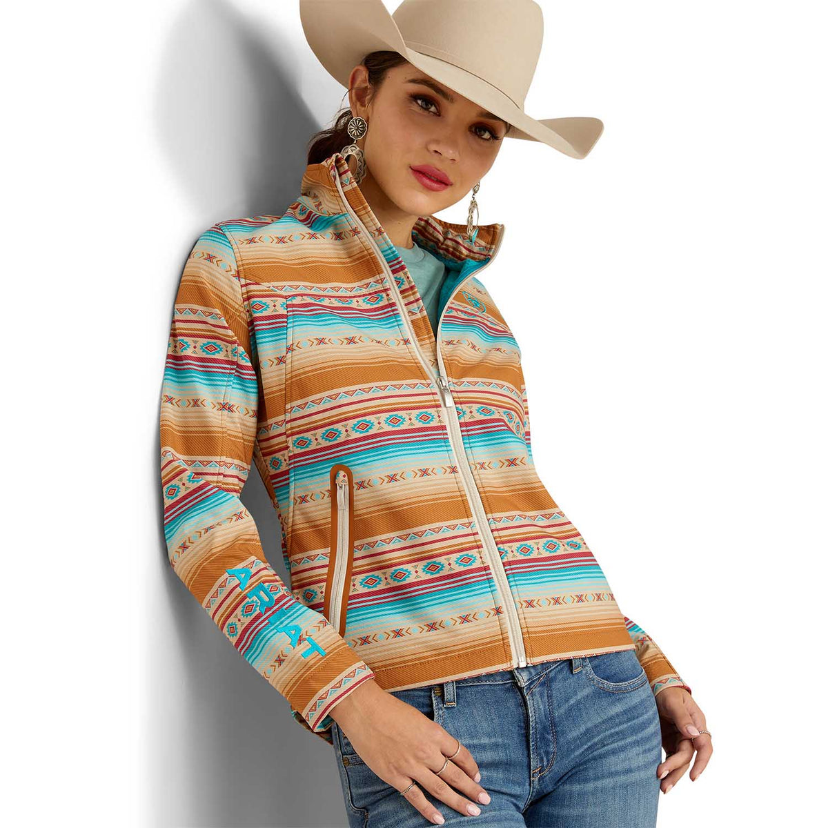Ariat Women's Team Softshell Print Jacket | Serape