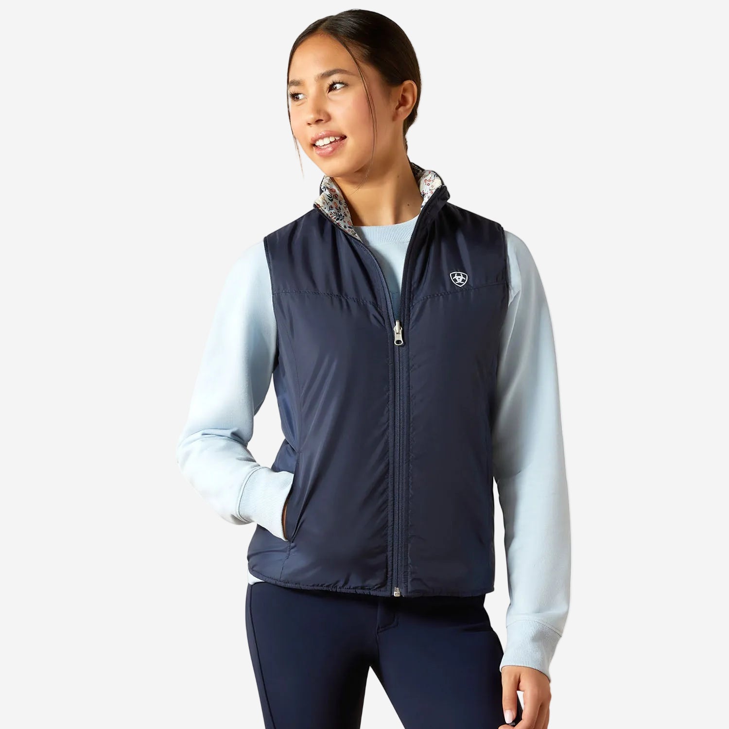 Ariat Youth Bella Reversible Insulated Riding Vest | Lightweight & Warm