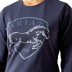 Ariat Youth Liberty Jump Long Sleeve Equestrian Shirt | Organic Cotton, Comfortable Riding Tee for Kids