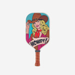 ARTI 16mm T700 Carbon Fiber Kristen & Kristy "HOWDY" Pickleball Paddle | USA Pickleball Approved