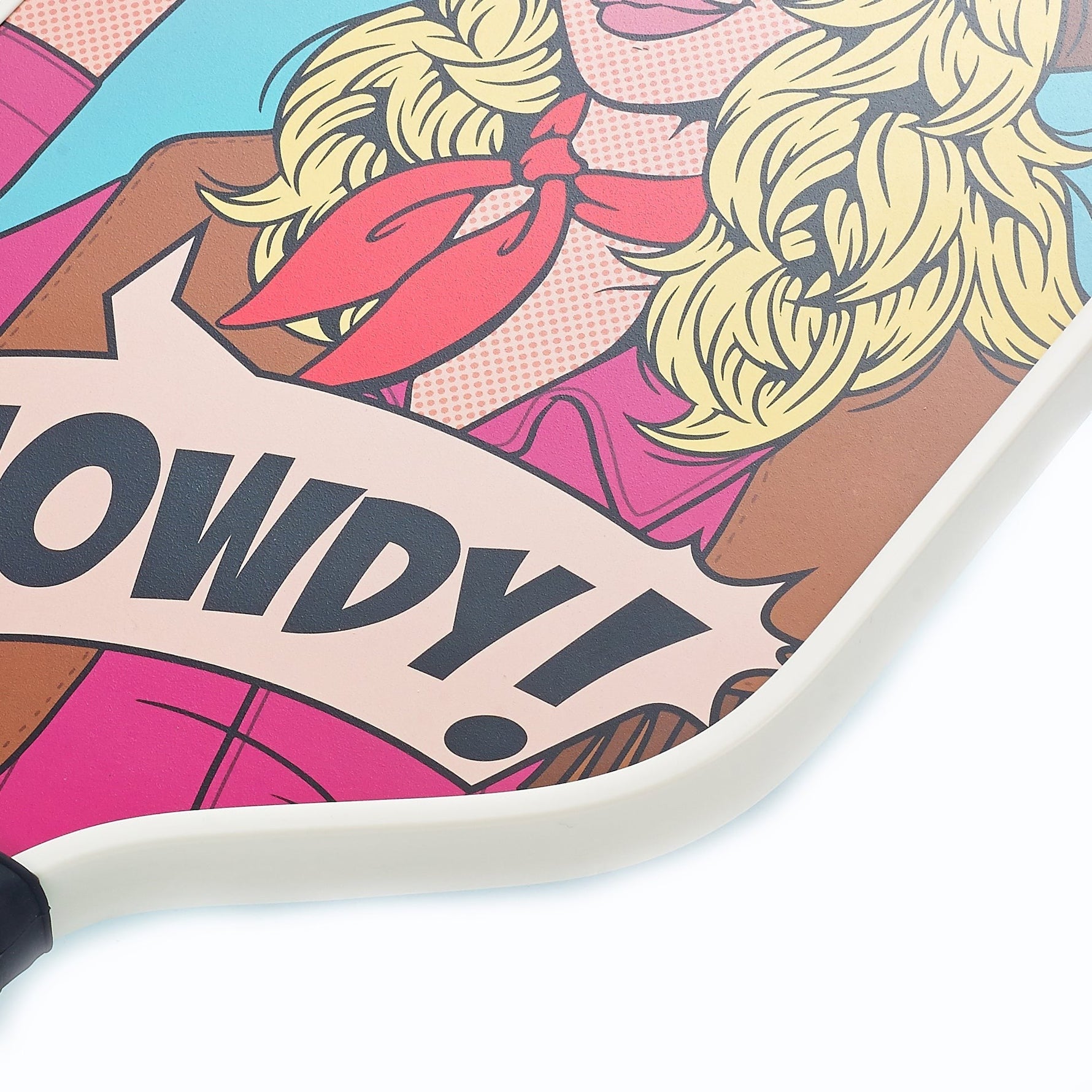 ARTI 16mm T700 Carbon Fiber Kristen & Kristy "HOWDY" Pickleball Paddle | USA Pickleball Approved