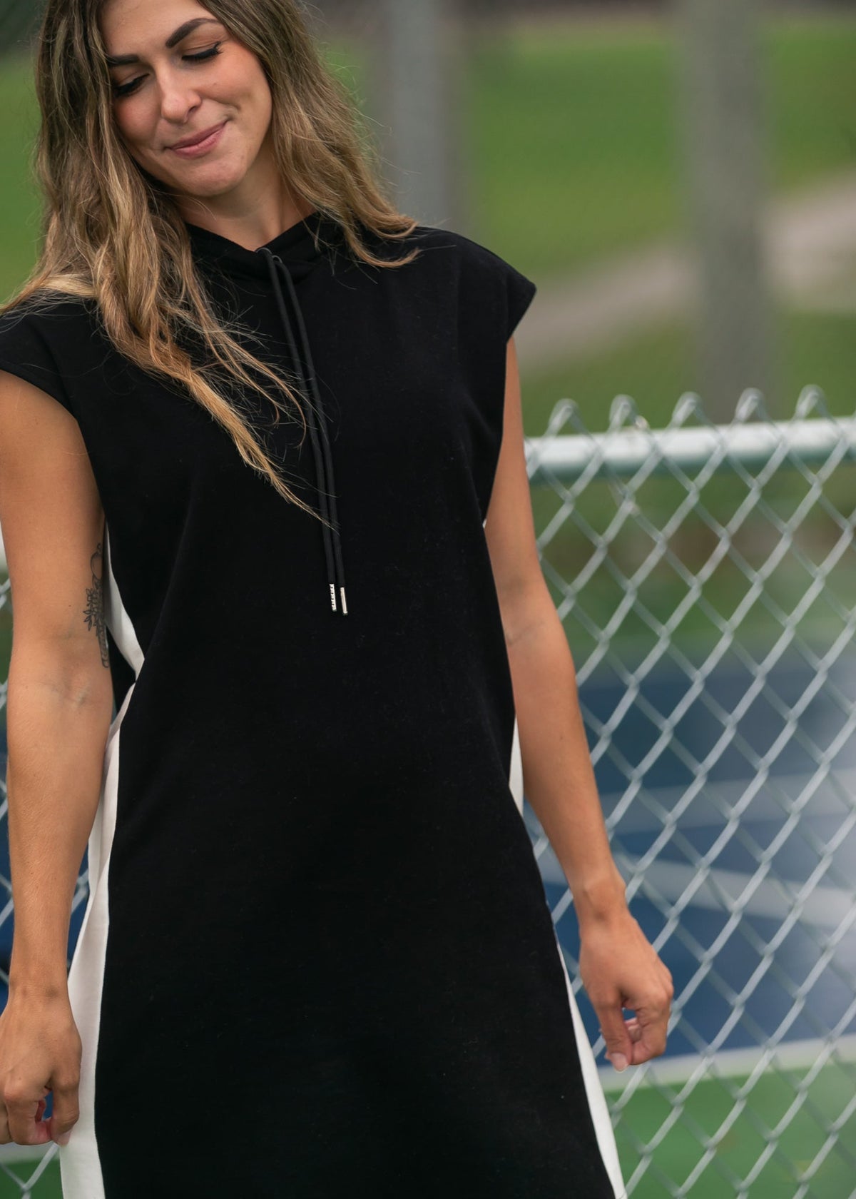 Asher Hooded Sweatshirt Dress | FINAL SALE