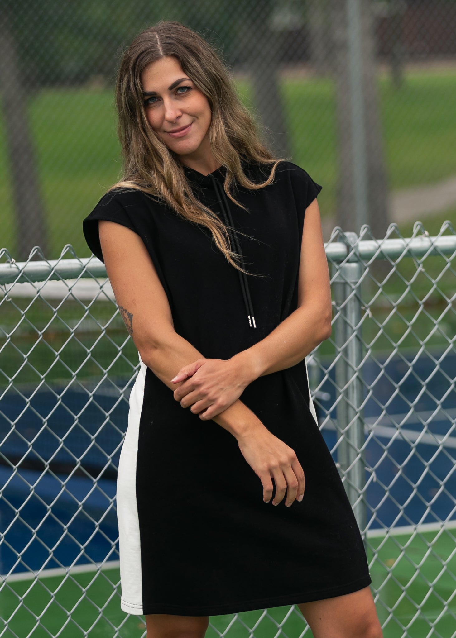 Asher Hooded Sweatshirt Dress | FINAL SALE