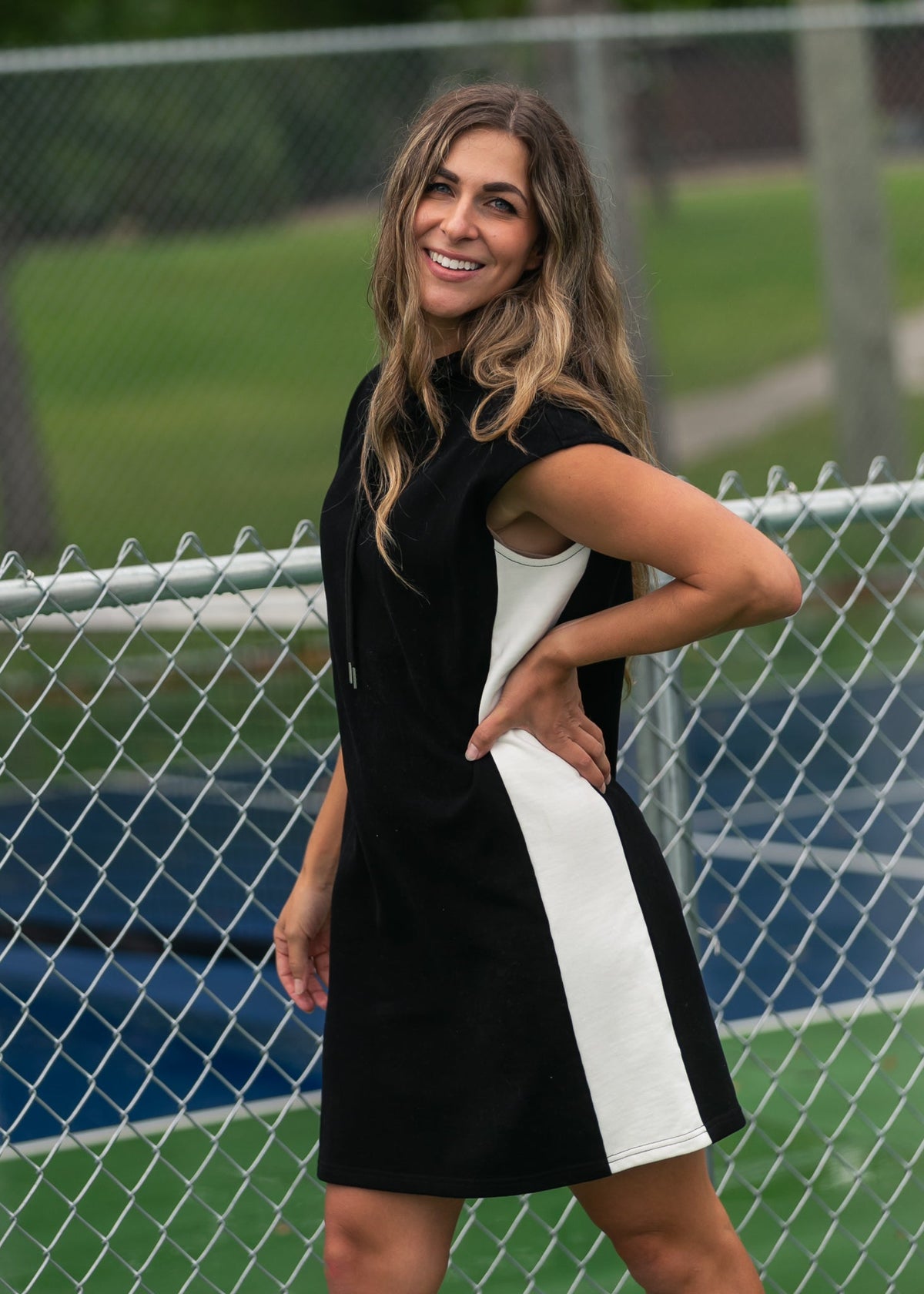 Asher Hooded Sweatshirt Dress | FINAL SALE