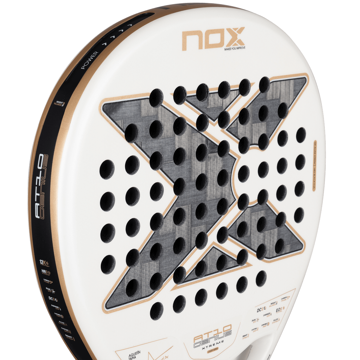 NOX AT10 Genius 12K Alum Xtreme 2026 Padel Racket