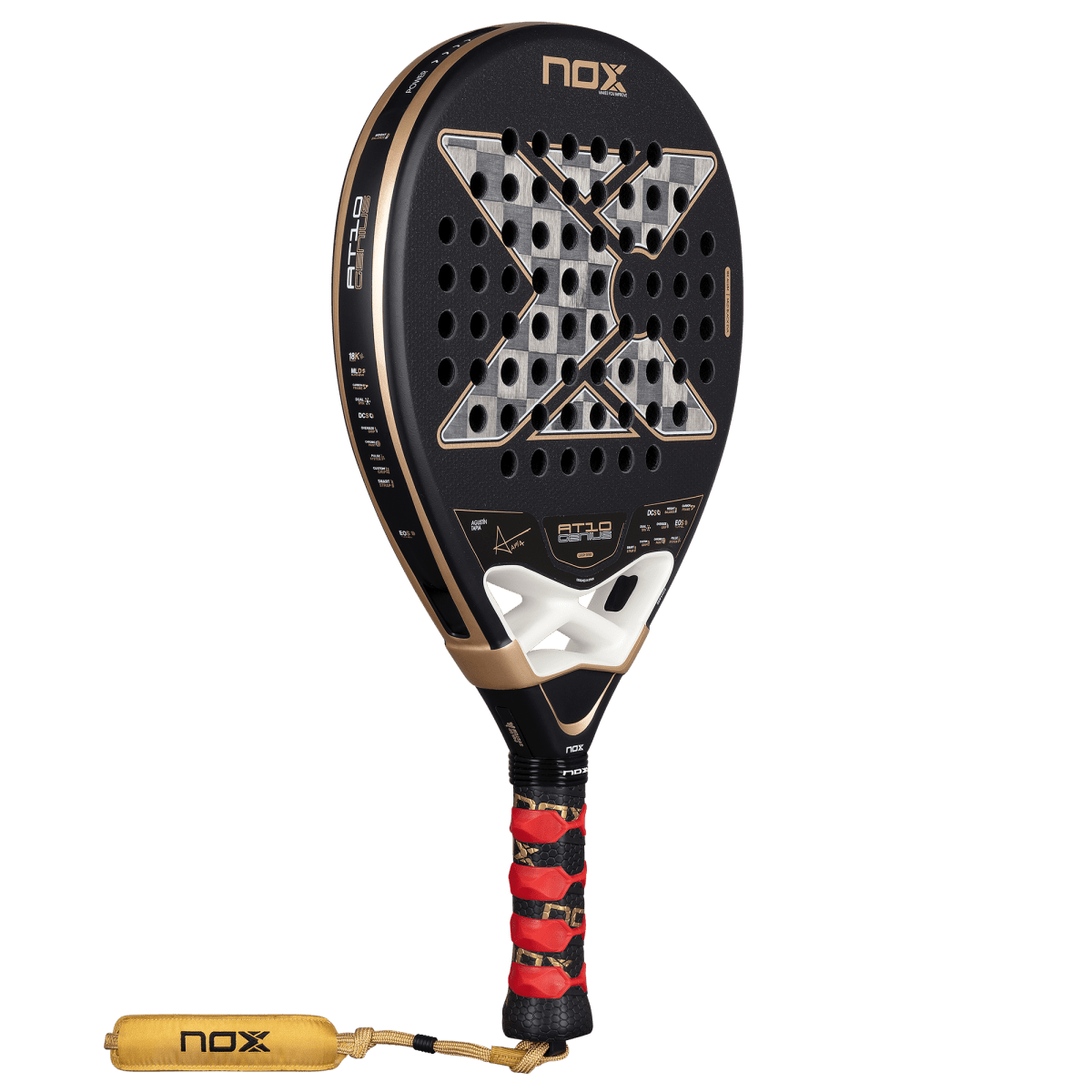 NOX AT10 Genius 18K Alum 2026 Padel Racket