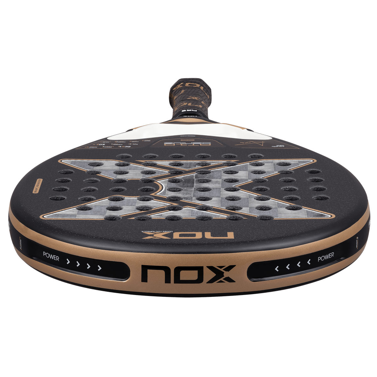 NOX AT10 Genius 18K Alum 2026 Padel Racket