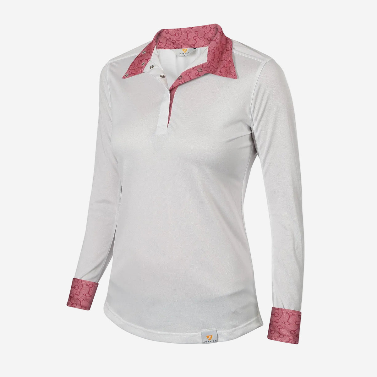 Aubrion Ladies Equestrian Style Long Sleeve Show Shirt