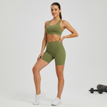 Basic Active High-Waisted Training Shorts