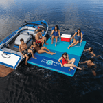 WOW Watersports 10'x8'x6" Drop Stitch Vacation Station Dock with Handles