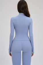 The Kinetic Zip Jacket Sports Bra Leggings | 3-Piece Set