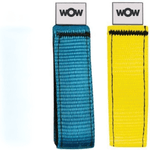 WOW Watersports 12-Inch Secure Multi-Color Velcro Straps | 6-Pack