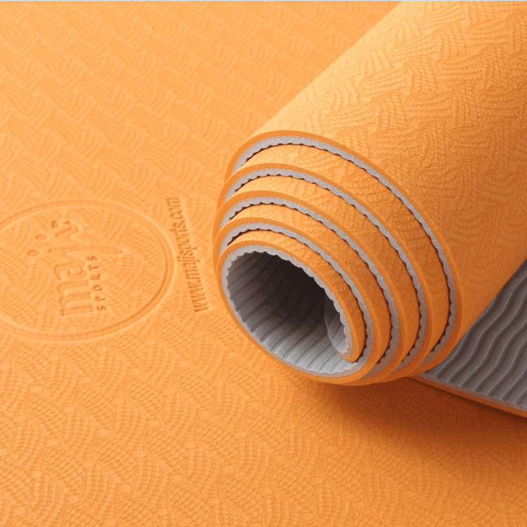 Maji Sports Two-Tone TPE Premium Yoga Mat