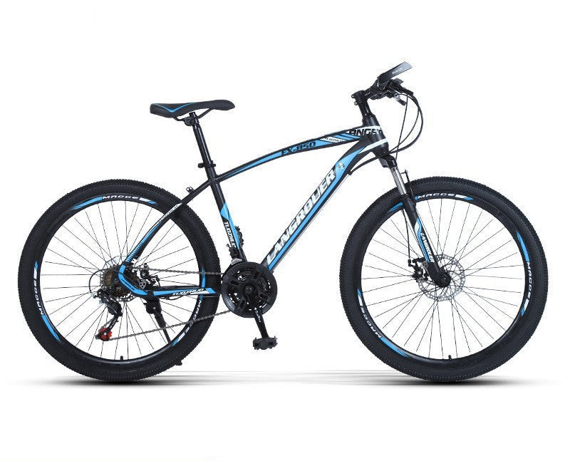 Cross-Country 24"/26" Bike with Shock-Absorbing Spring Fork and Carbon Frame