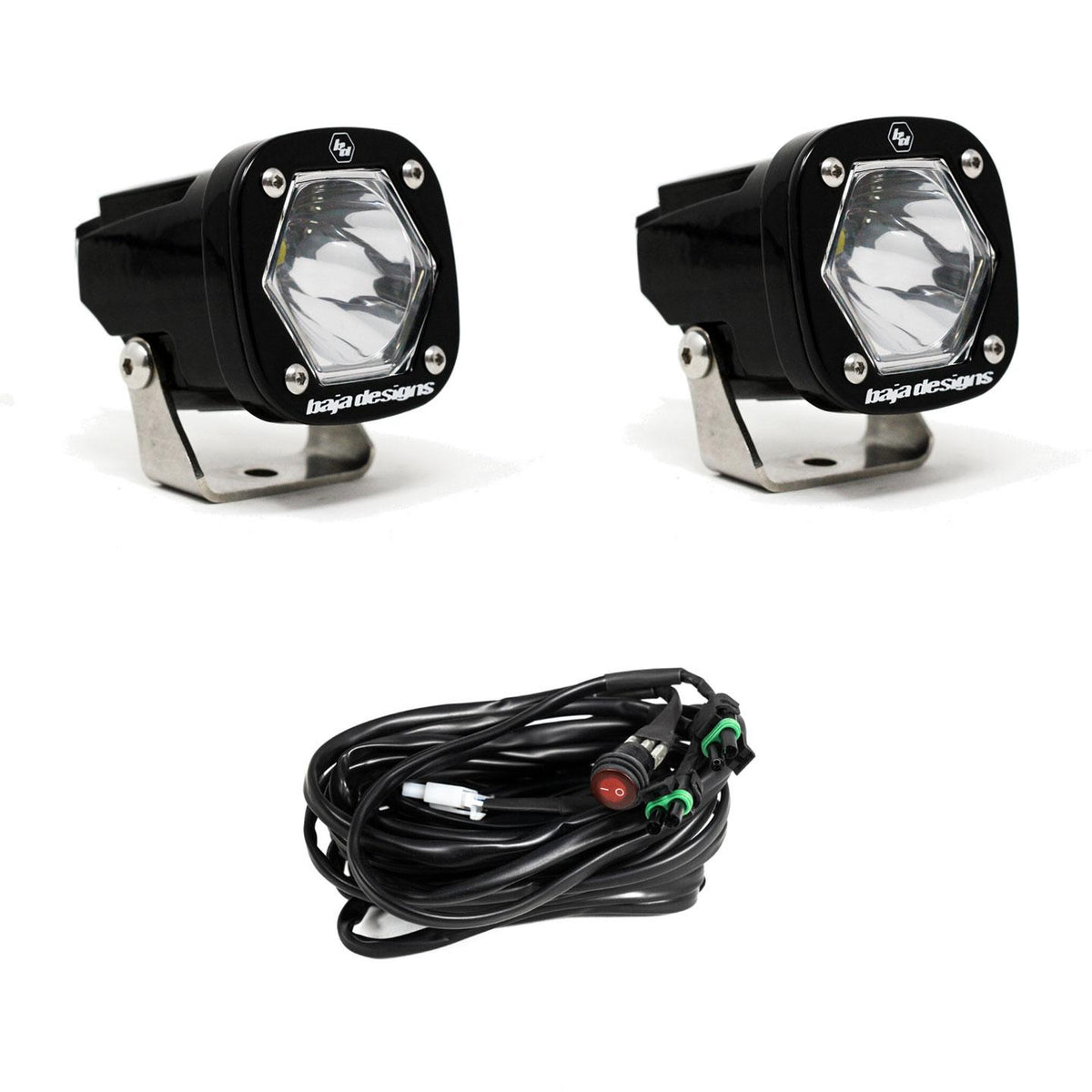Baja Designs S1 LED Pod Pair | Compact Off-Road Lights
