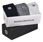 Premium Bamboo Rayon Crew Socks | 3/6-Pack